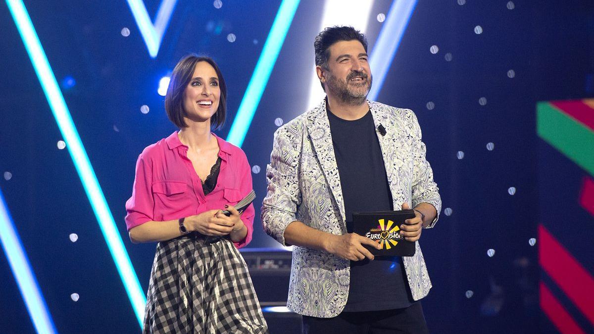 Julia Varela y Tony Aguilar.