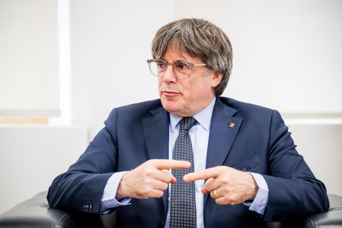 El presidente de Junts per Catalunya, Carles Puigdemont.