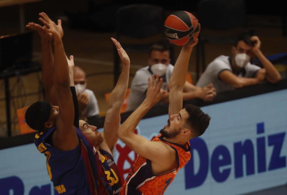 Partido de Euroleague Valencia Basket - FC Barcelona