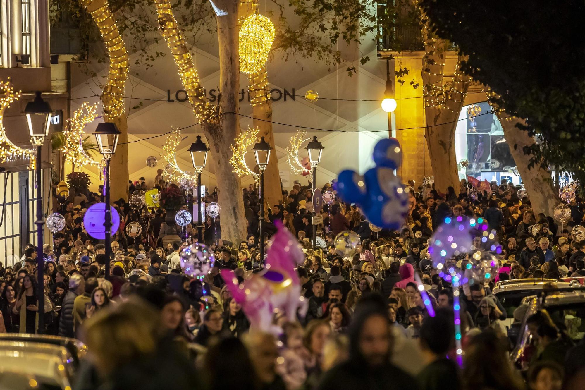 Encendido de luces de Navidad de Palma 2023