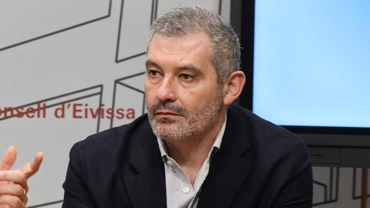 El director de Turismo de Ibiza, Juan Miguel Costa,