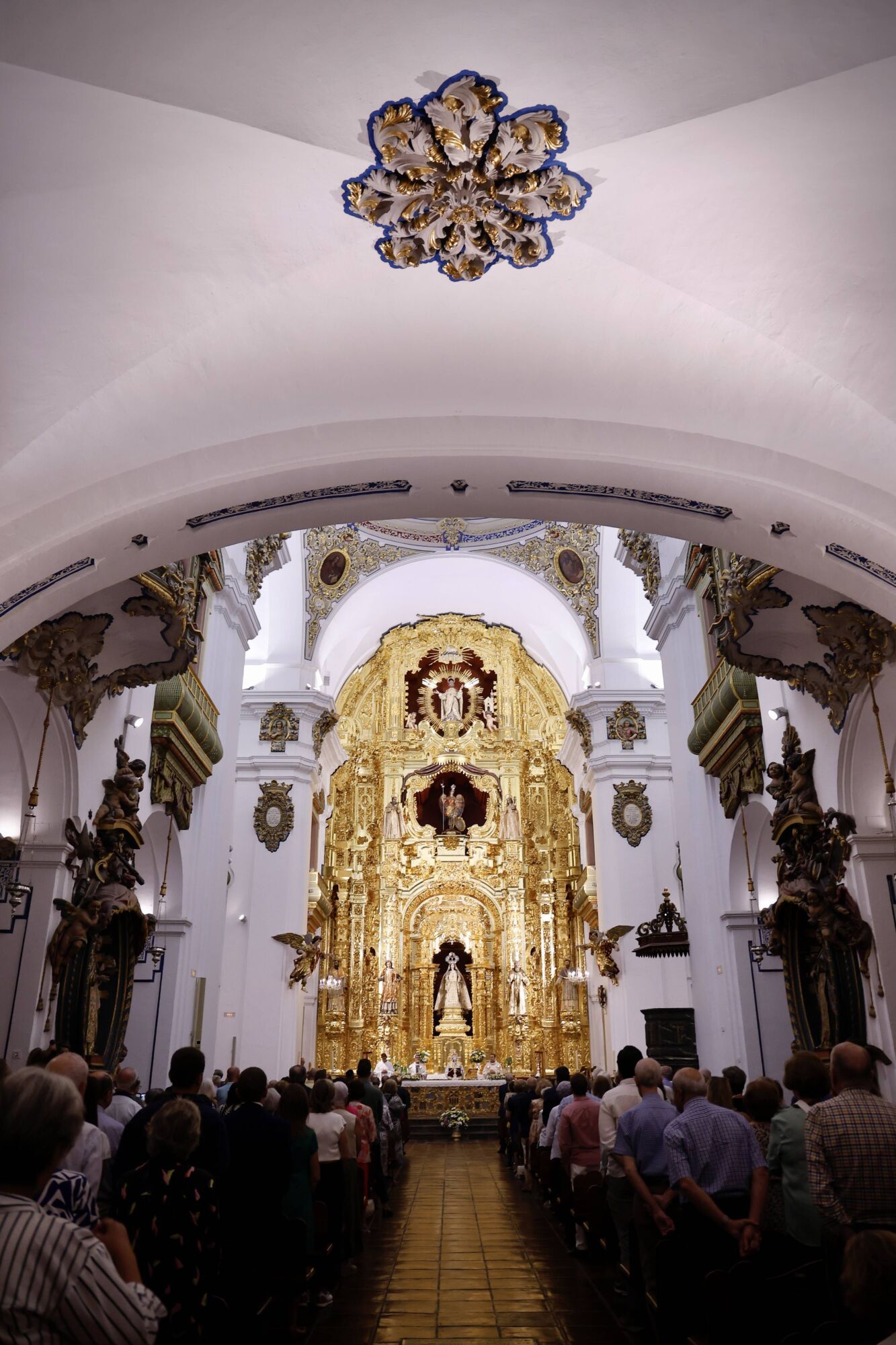 El retablo mayor de La Merced