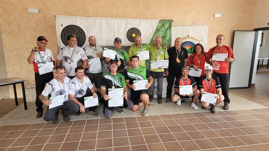 El Campeonato de Extremadura de campo cerró la temporada del tiro con arco