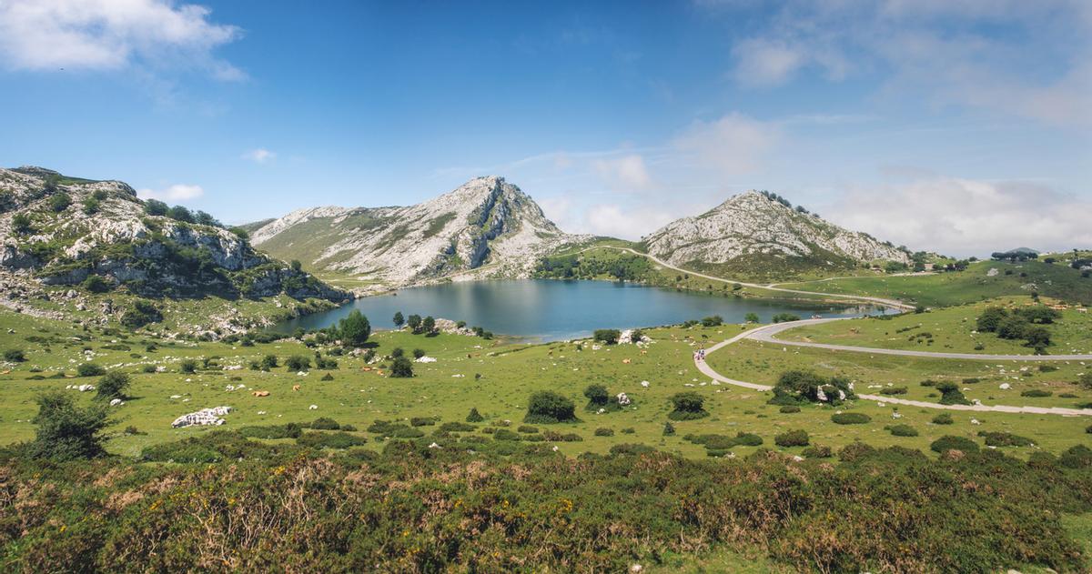 Lago en Picos de Europa
