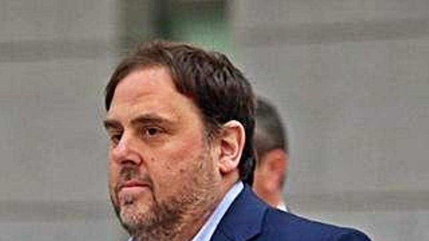 El lÃ­der de ERC, Oriol Junqueras.