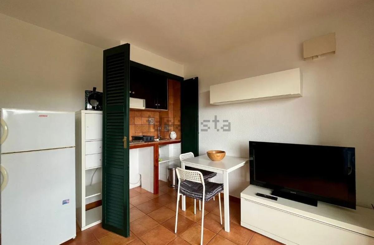 Aquilar piso con una habitación, puede suponer resignar la cocina
