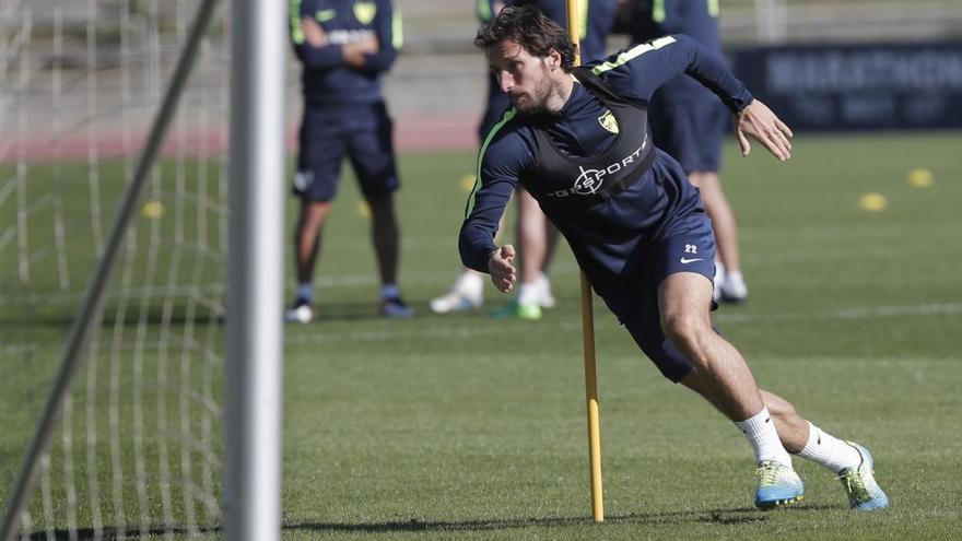 Paul Baysse, durante el entrenamiento de ayer.