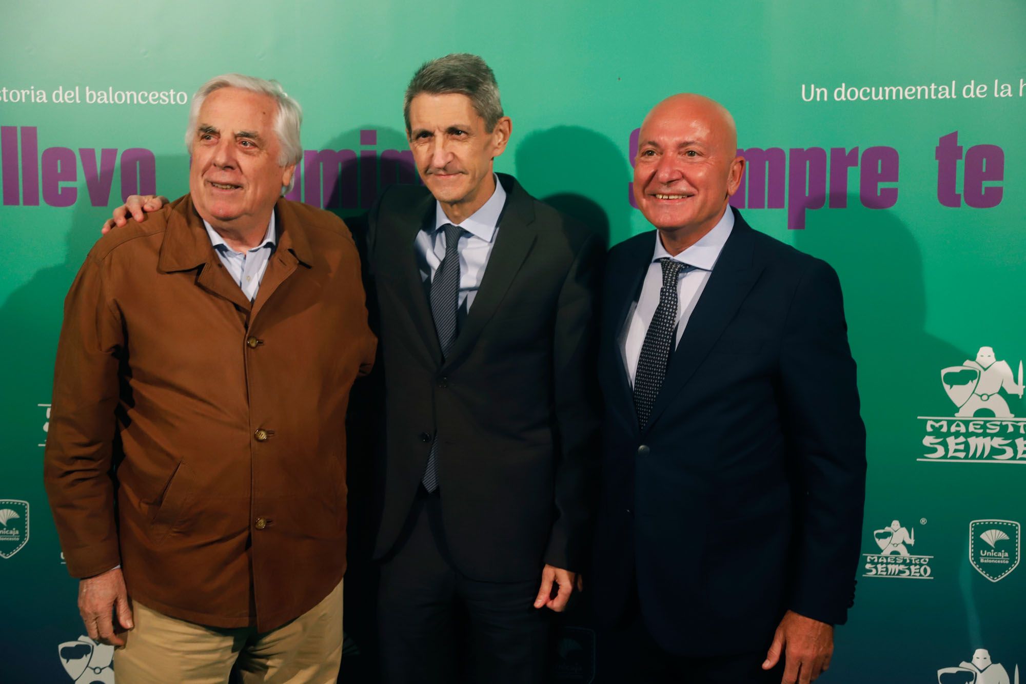 La presentación del documental por los 30 años del Unicaja, en imágenes