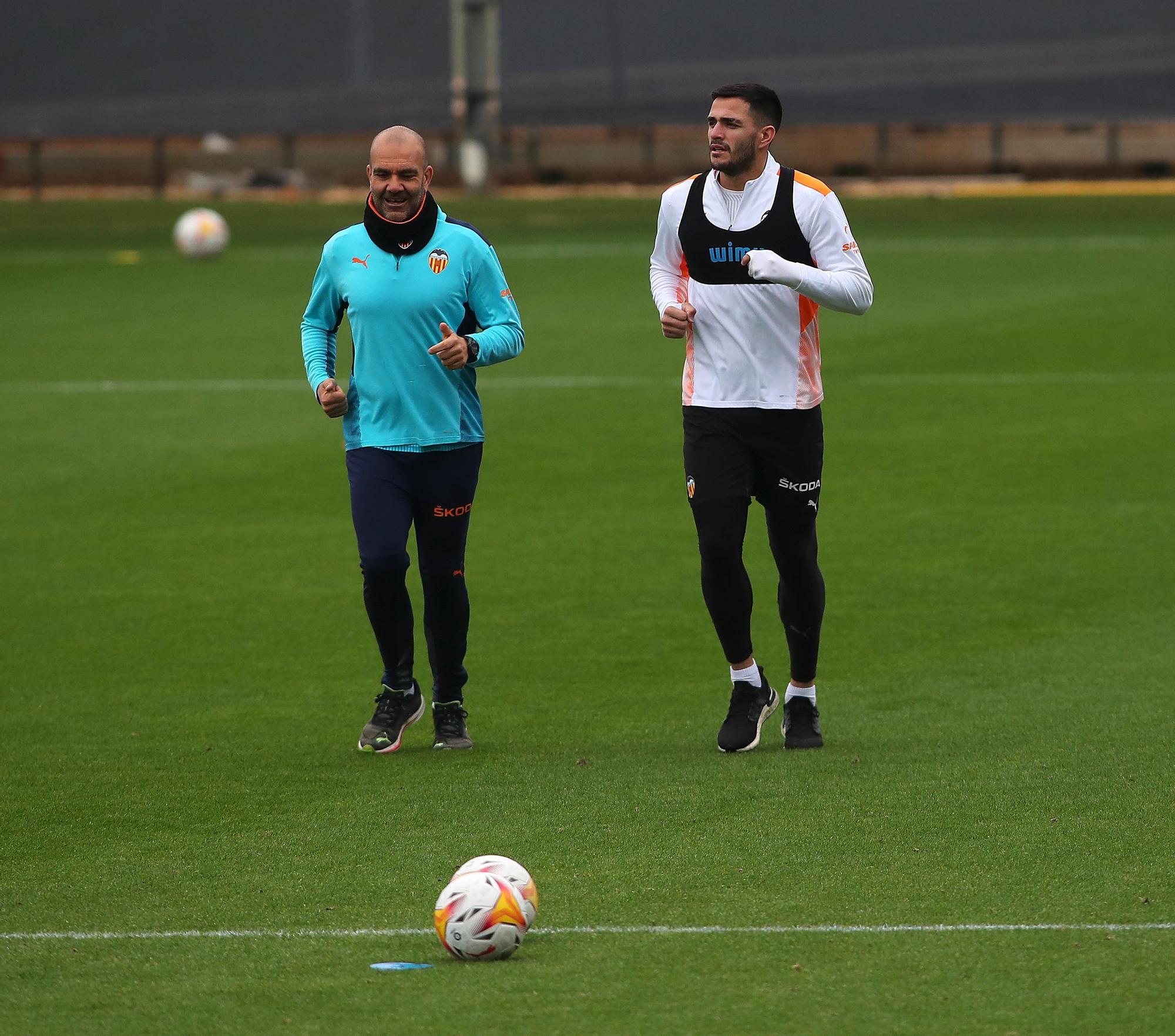 Así ha sido el entrenaiento de hoy del Valencia CF