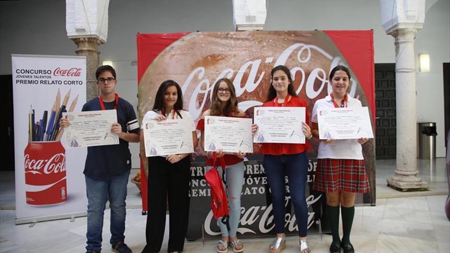 Entrega de los galardones del certamen de Coca-Cola