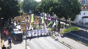 Les imatges de la nova jornada de vaga educativa a Girona