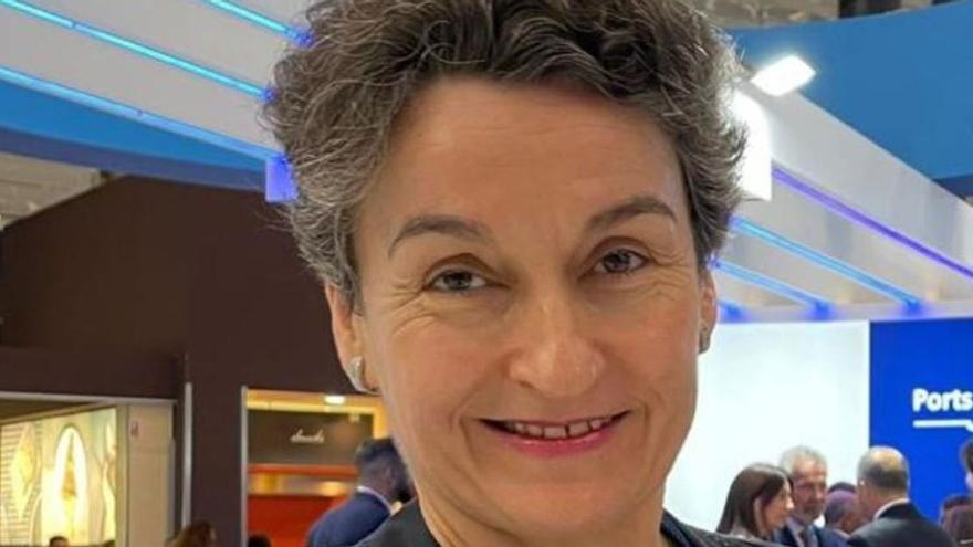 Mar Chao, en la Feria de Hamburgo el pasado 6 de septiembre.