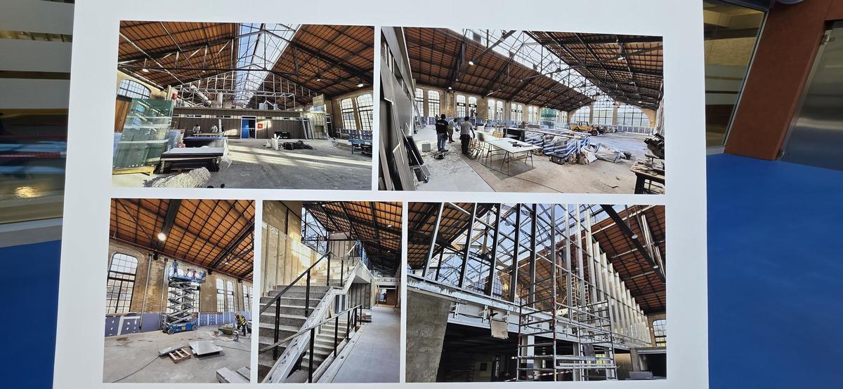 Así es el nuevo Polideportivo del Parc Central construido en un antiguo depósito de locomotoras