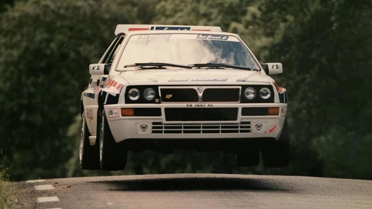 El espectáculo de los Lancia en el Rally Andalucía Sierra Morena