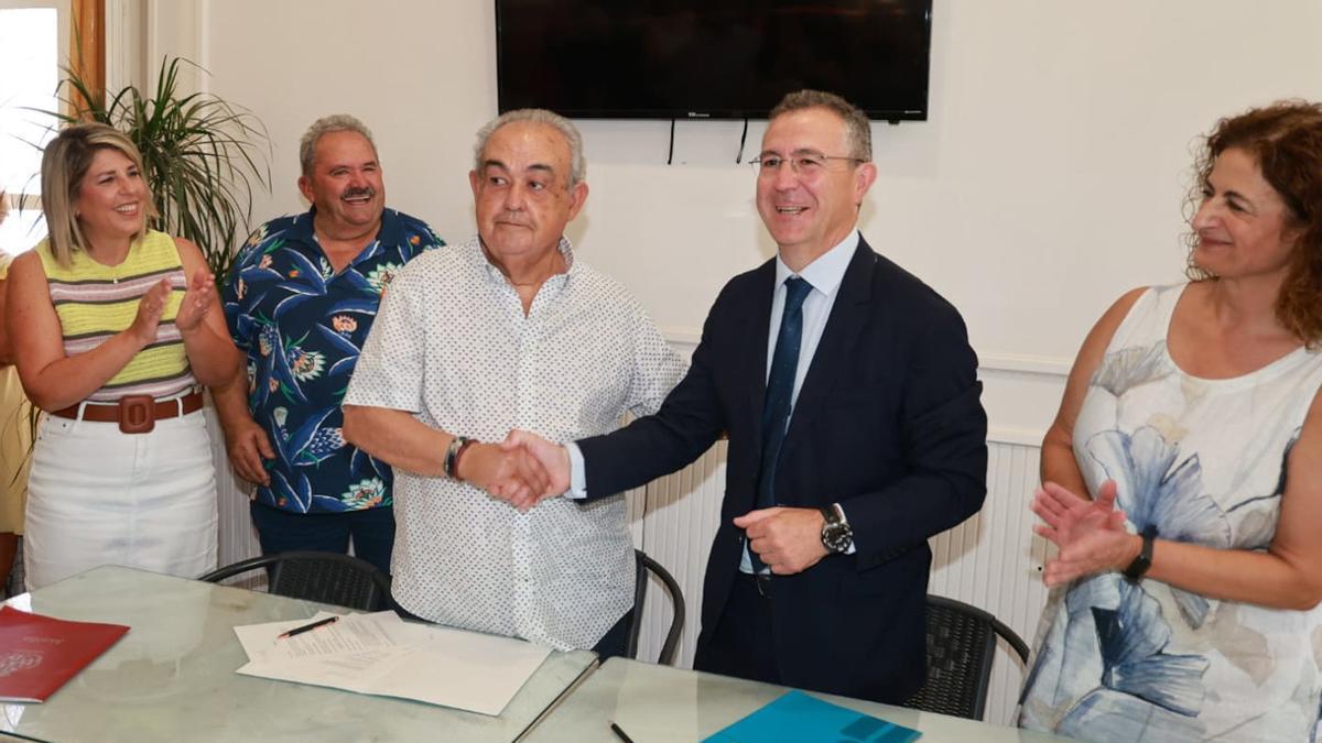 Cajamar reafirma su histórica vinculación y apoyo a Pozo Estrecho y al Campo de Cartagena
