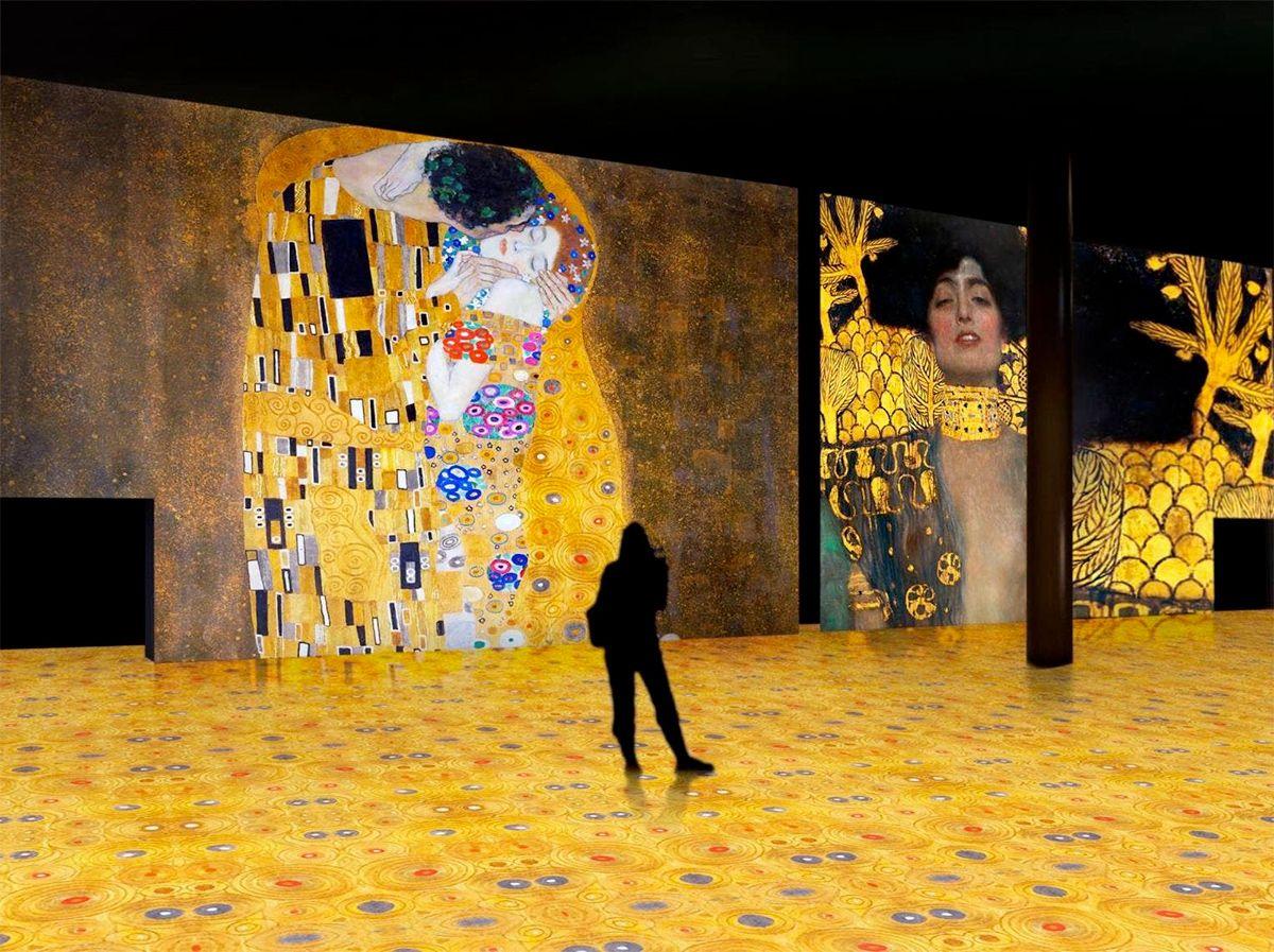 Exposición inmersiva de Gustav Klimt