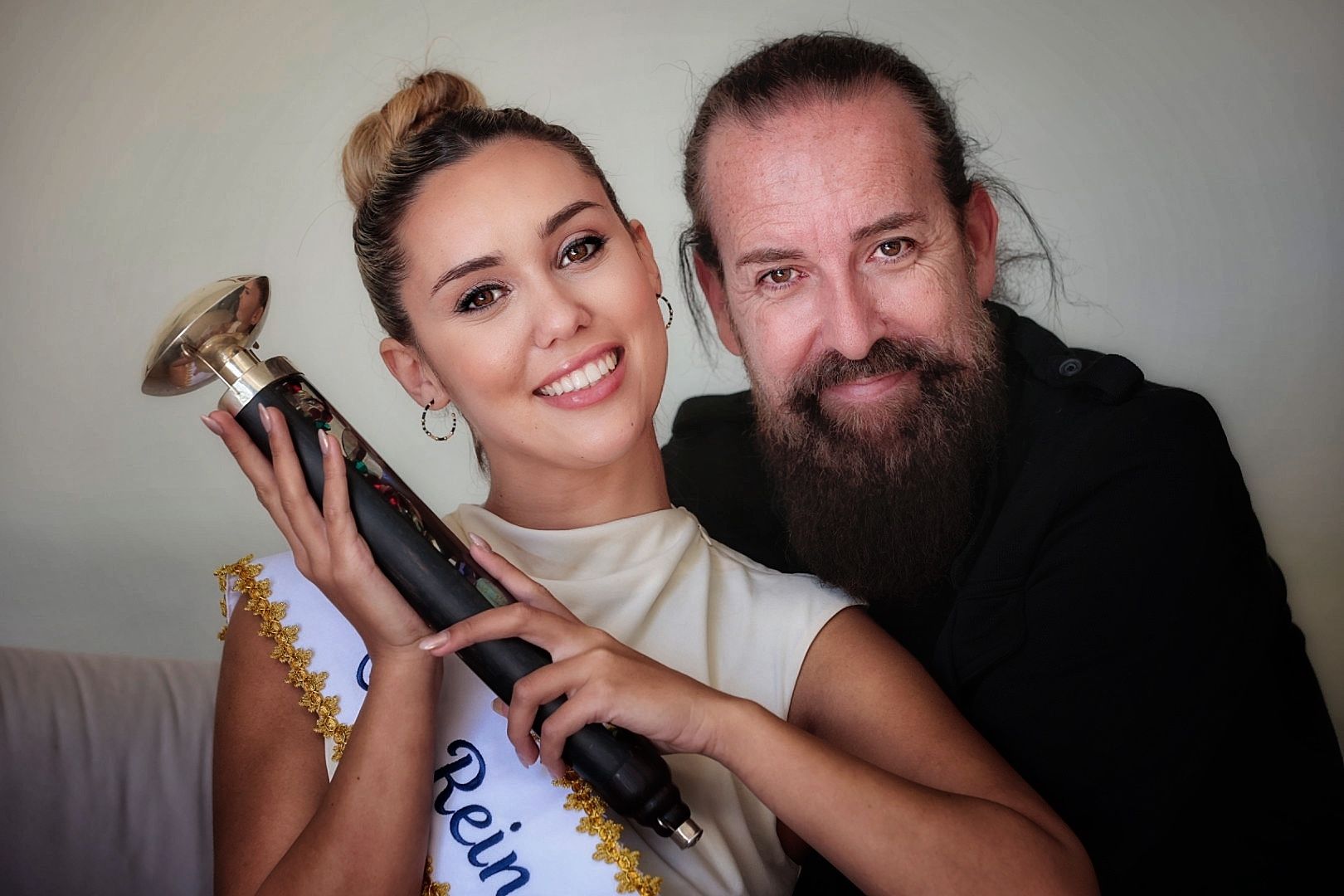 Rueda de prensa de la reina del Carnaval.