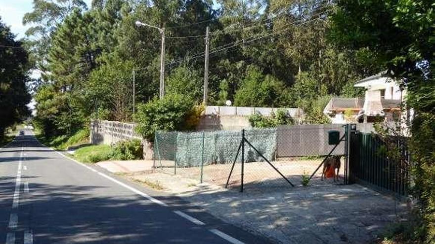 Viviendas en esta zona de Villa Clara, a lo largo de una carretera.