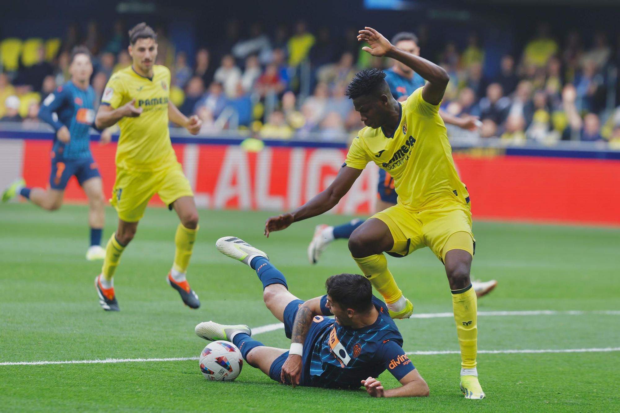 Villarreal - Valencia en imágenes