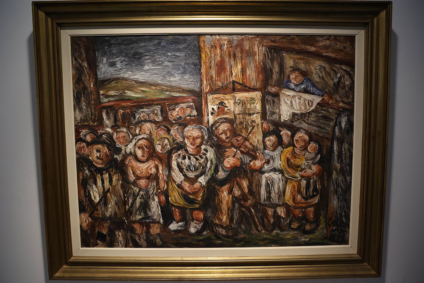 La exposición, que puede visitarse en la Fundación Laxeiro, consta de obras de su etapa inicial entre los años 30 y 50. Alba Villar (4).jpg