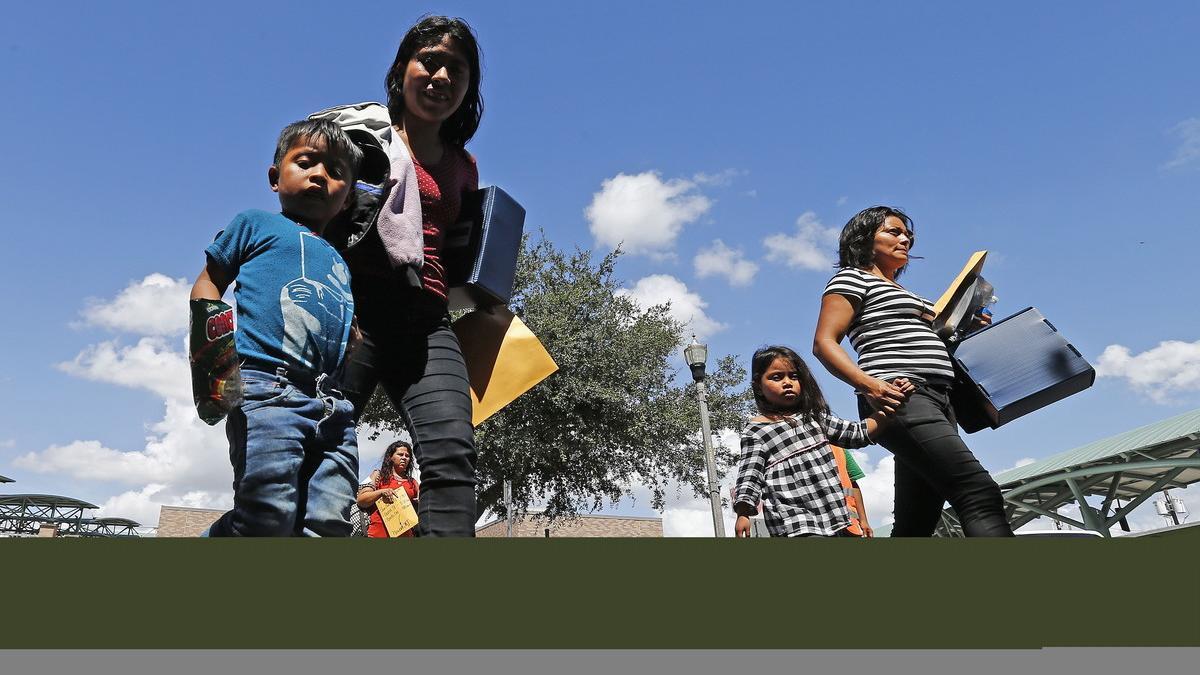 Inmigración a lo largo de la frontera de Texas, México