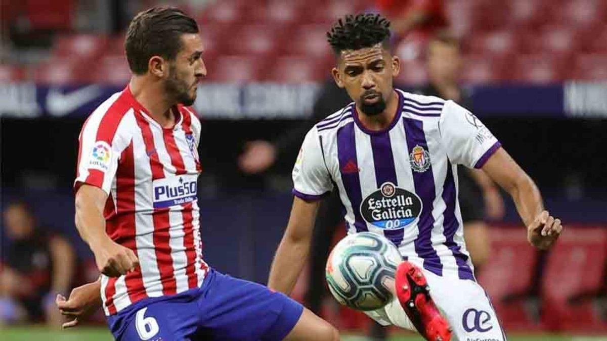 Matnheus Fernades debutó en la Liga con el Valladolid