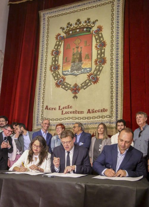 El Botànic II echa a andar en el Castillo de Santa Bárbara de Alicante