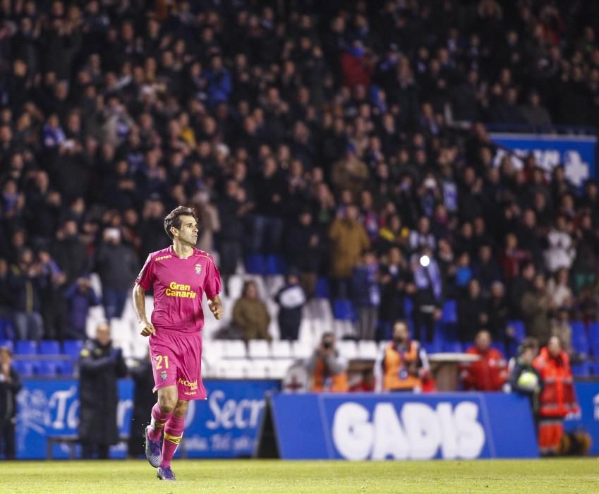 Valerón vivió un regreso muy especial a Riazor