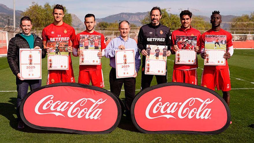 Coca-Cola y el Real Club Deportivo Mallorca presentan su calendario 2020