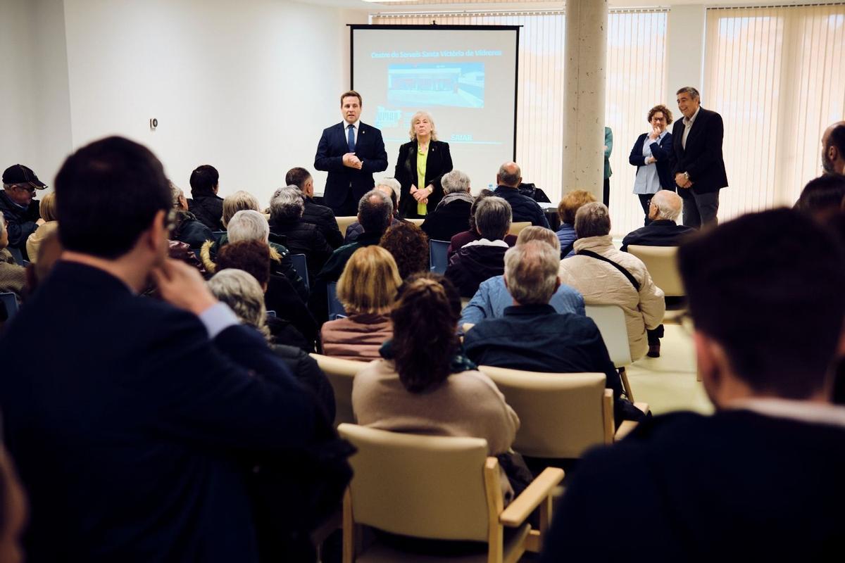 Inauguració del nou centre de dia de Vidreres.