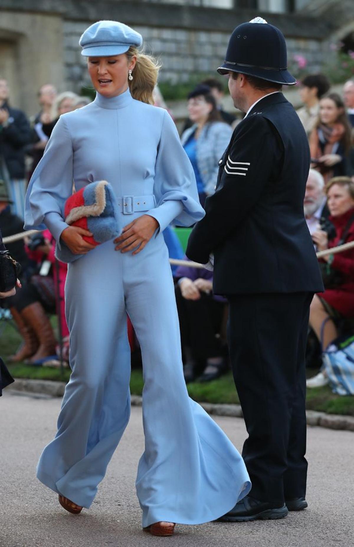 Chelsy Davy en la boda de Eugenia de York