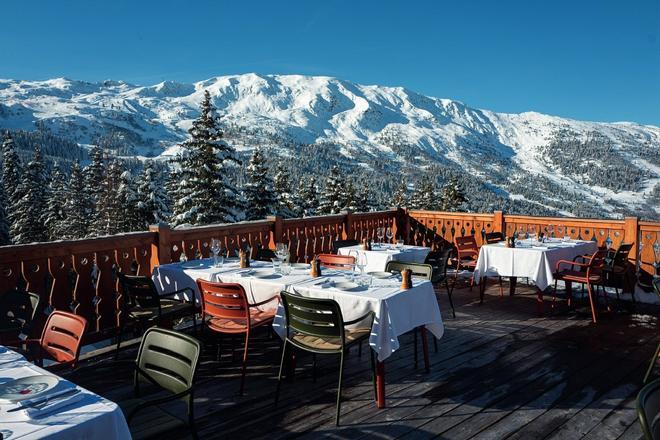 Beefbar del Hotel Le Coucou, hoteles nevados