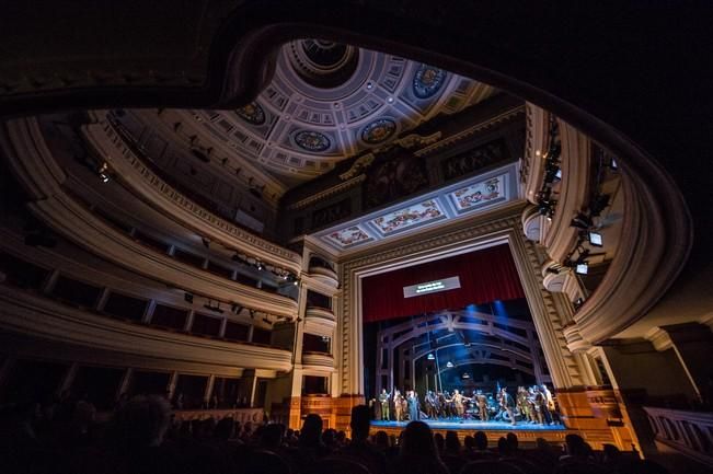 LA FILLE DU REGIMEN. Ensayo general. Teatro Pérez Galdós. Las Palmas de Gran Canaria, 18 de abril de 2017. A.C.O. 50º Temporada 2017