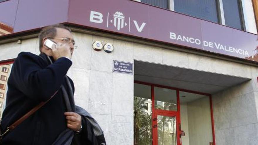 Imagen de una sucursal del Banco de Valencia.