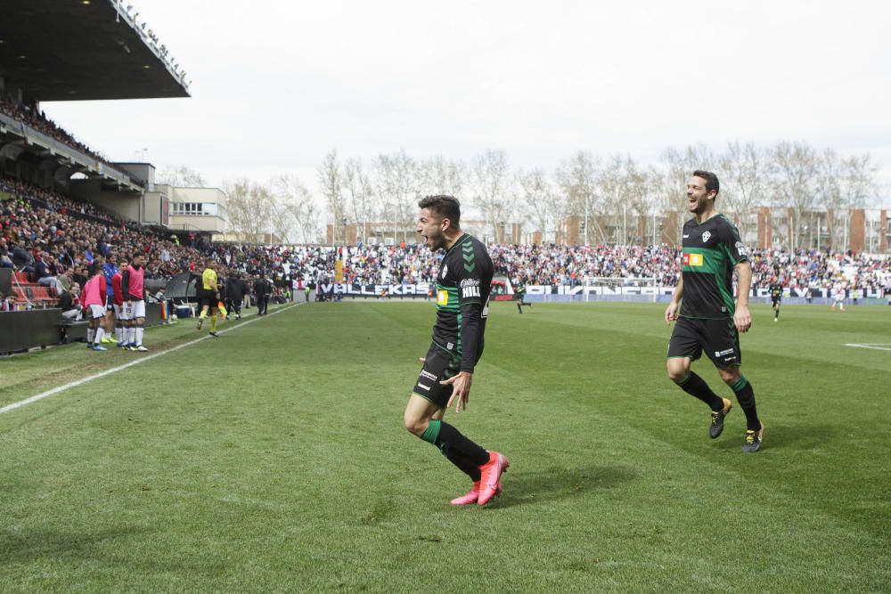 Rayo Vallecano - Elche CF: Las imágenes del partido
