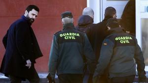 Roger Torrent: “Són víctimes d’un judici polític, d’una causa política”.