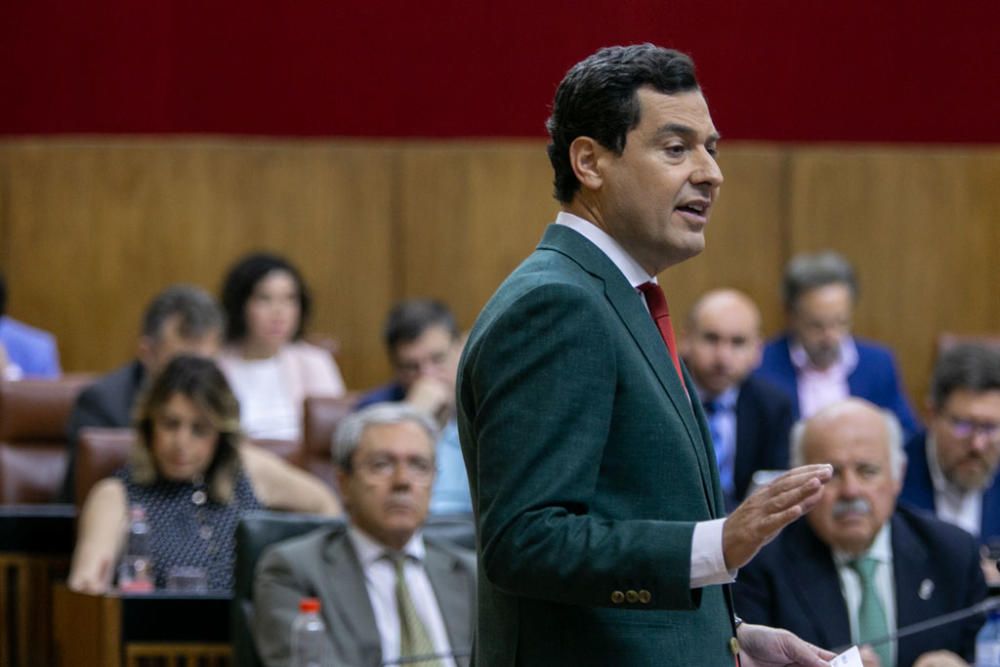 ..Segunda jornada del Pleno del Parlamento andaluz