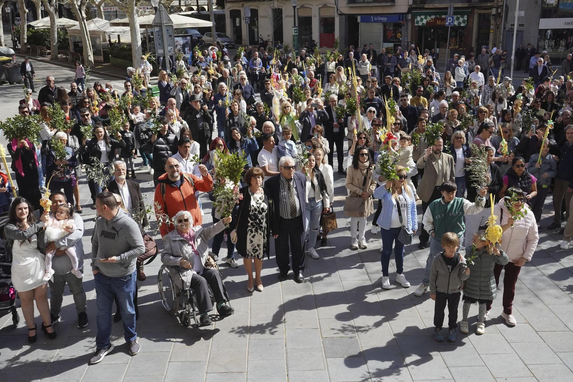 Imatges de la benedicció de Rams a Manresa