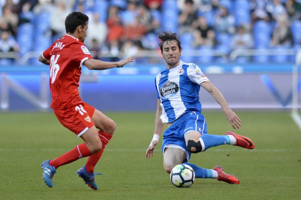 El Dépor no pasa del empate ante el Sevilla