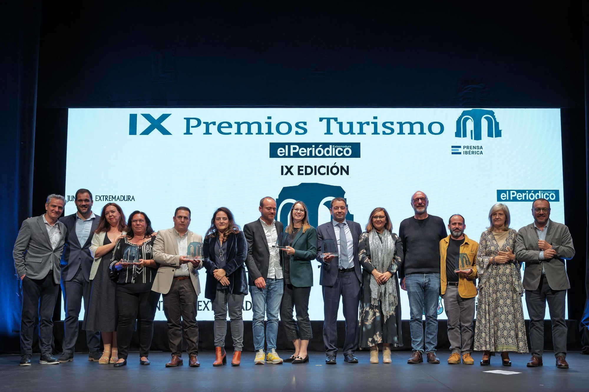 Las imágenes de la entrega de los XI Premios Turismo de El Periódico Extremadura