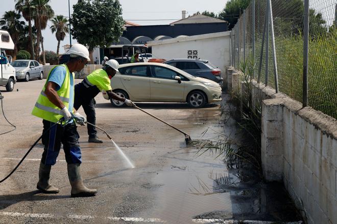 Un vertido de aguas fecales en Sacaba obliga a cerrar la playa por prevención