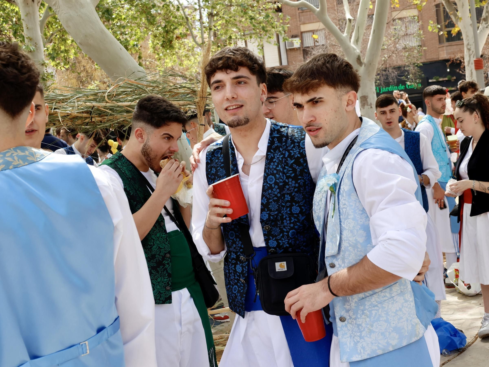 Ambiente en las calles de Murcia durante el Bando de la Huerta