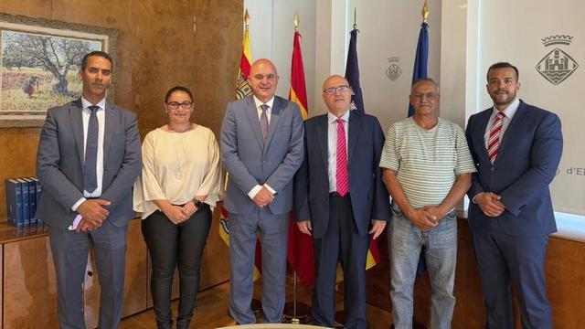 El cónsul general de Marruecos en Balears visita el Consell de Ibiza | CIE