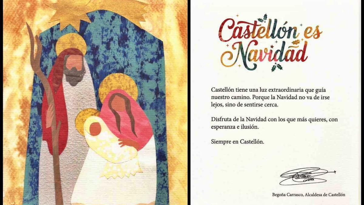 La felicitación de Navidad, con la postal ganadora
