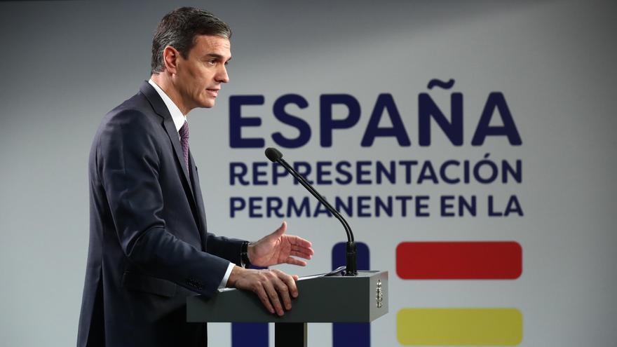 El presidente del Gobierno en funciones, Pedro Sánchez.