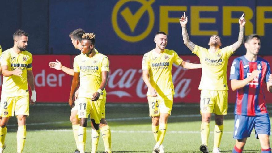 El Villarreal comienza a exhibir parte de su potencial ante el Eibar