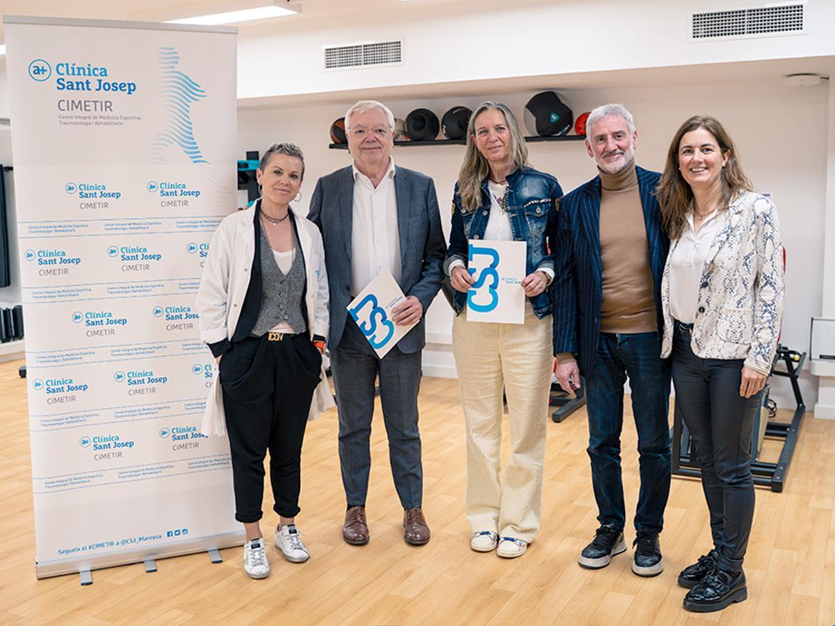 La Clínica Sant Josep i el Club Bàsquet Femení signen un acord de col·laboració