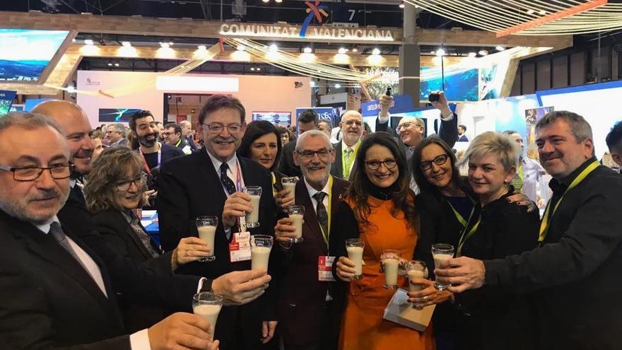 Alboraia celebra con horchata el día de la C.Valenciana en FITUR