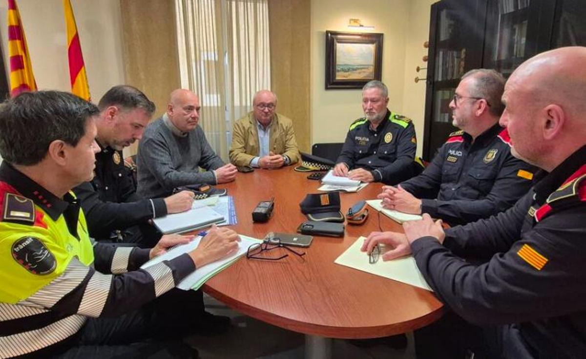 La reunió celebrada a l'Ajuntament de Torroella de Montgrí.