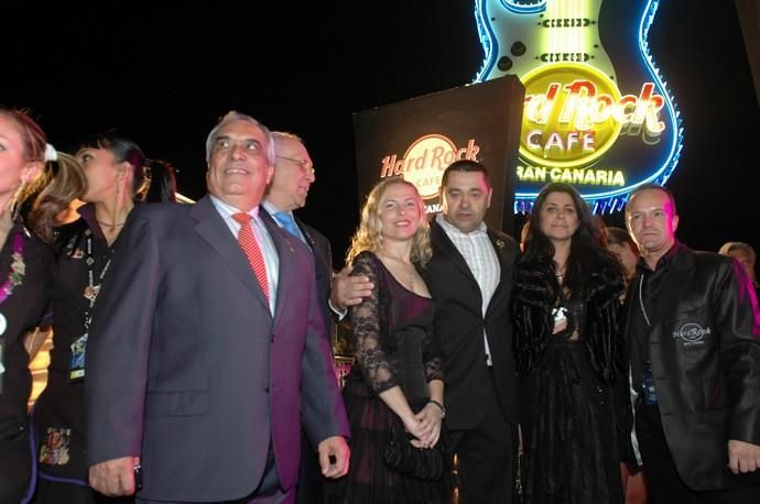 INAUGURACION DEL HARD ROCK CAFE GRAN CANARIA